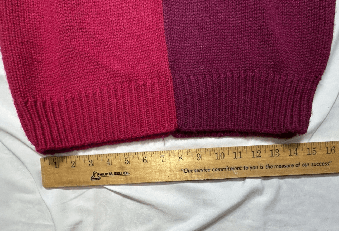 Leslie Fay 1980’s Women’s Purple Vintage Sweater Petite Bold Colors Heavy Weight - Thumbnail 8