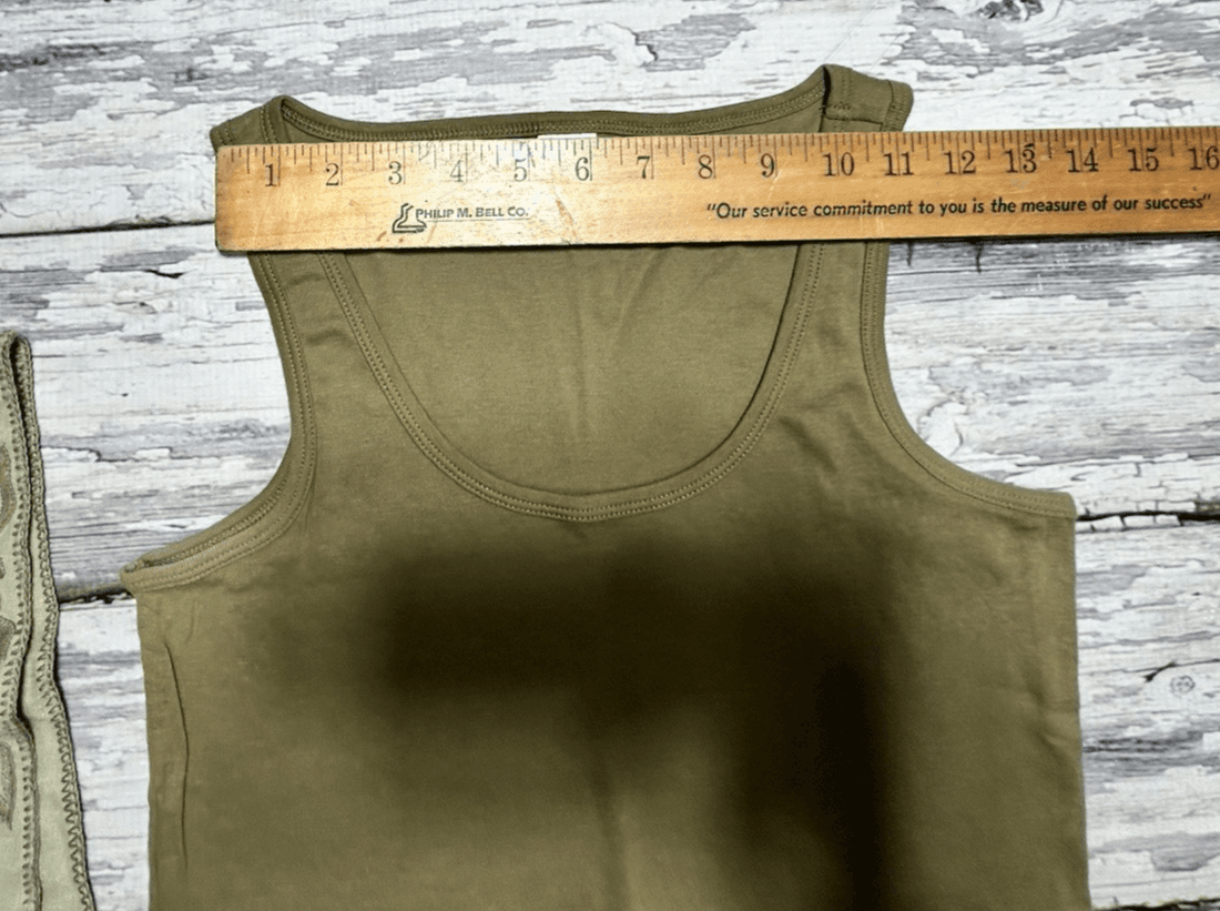 Peruvian Connection Trattoria Pima Cotton Waffle Tunic Open Knit Tank Top SMALL - Thumbnail 9