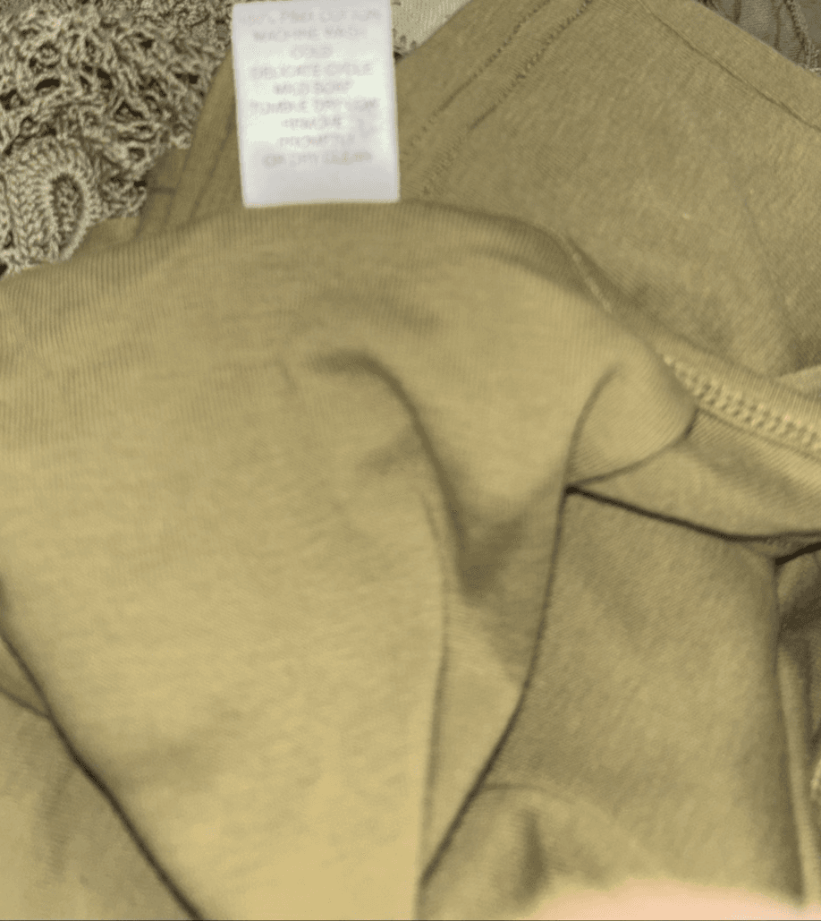 Peruvian Connection Trattoria Pima Cotton Waffle Tunic Open Knit Tank Top SMALL - Thumbnail 6