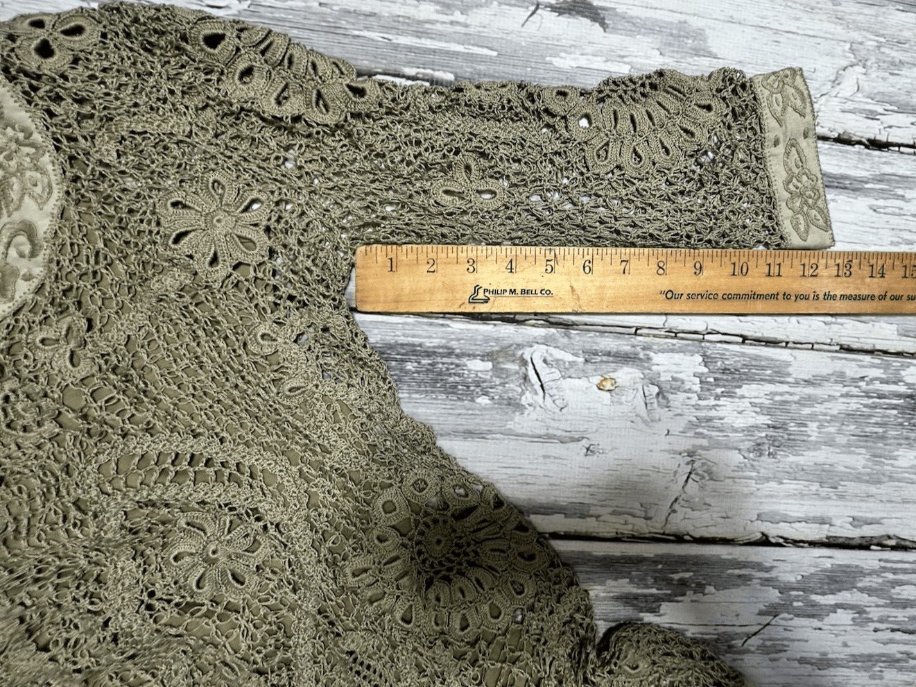 Peruvian Connection Trattoria Pima Cotton Waffle Tunic Open Knit Tank Top SMALL - Thumbnail 15
