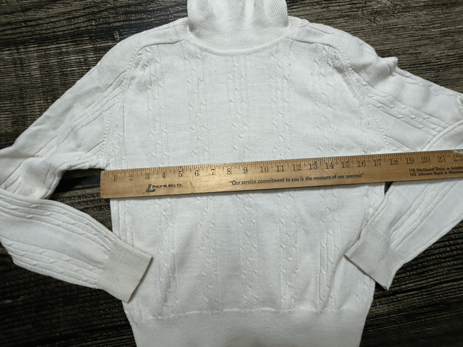 Vintage 90’s Liz Claiborne Lightweight Cable Knit Turtleneck Sweater Women’s P - Thumbnail 11