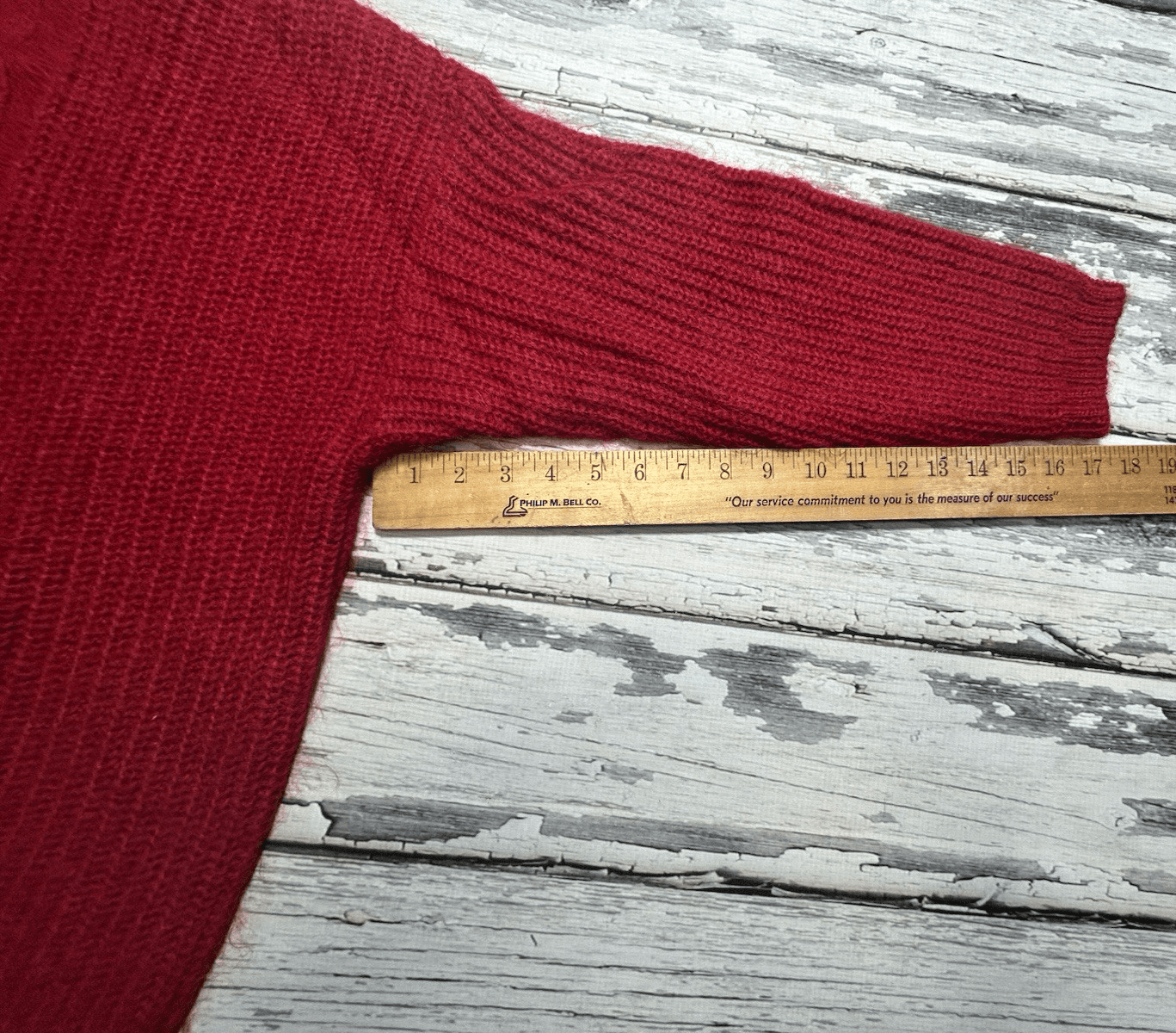 Express Tricot Vintage 80's 90's Mohair Blend Fizzy Red Sweater Dress Size XS S - Thumbnail 11