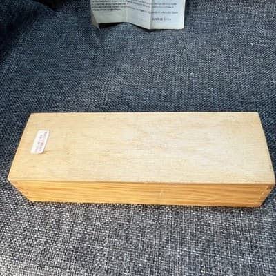 Vintage Dominoes Game Set Black Tiles Dragon Back Wood Box Complete Instructions - Thumbnail 10