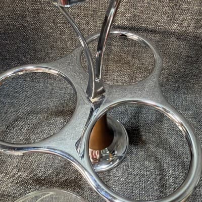 Vintage Mid Century Modern Rotating Serving Caddy Bowls Snacks Condiments Spoons - Thumbnail 11