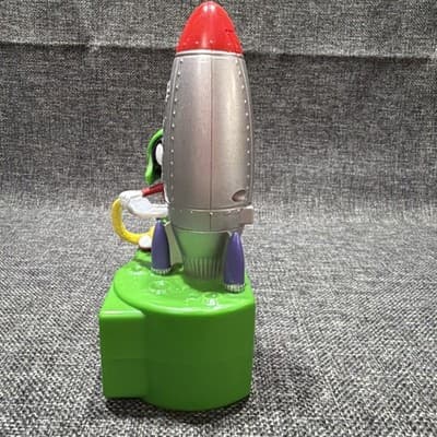 1998 Vintage Marvin The Martian PEZ Candy Hander Dispenser Looney Tunes -Works - Thumbnail 10