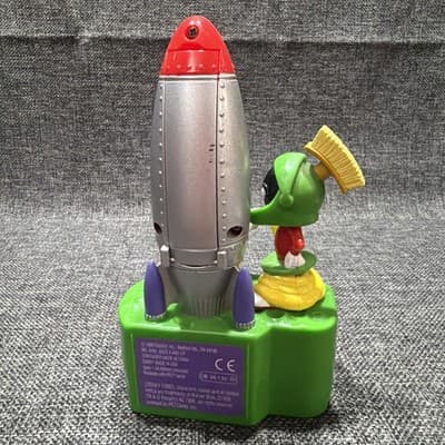 1998 Vintage Marvin The Martian PEZ Candy Hander Dispenser Looney Tunes -Works - Thumbnail 11