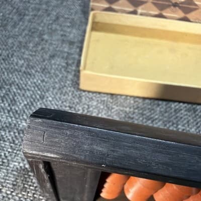 Unshudo Abacus Soroban 23 digits Vintage Wood in Original Box And Price Hang Tag - Thumbnail 8