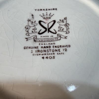 Staffordshire YORKSHIRE Ironstone Soup Salad Bowl England Farm Hay Set Of 6 - Thumbnail 12
