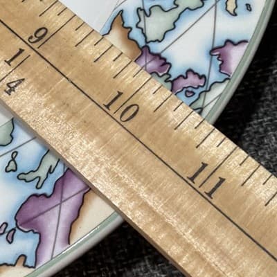 Vitromaster Atlas Stoneware 20 pc Dinner Set Service for 4 Vintage 90s Globe Map - Thumbnail 24