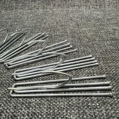4 Prong Pinch Pleat Drapes Curtain Hooks 3" Short Neck ALL STEEL STRONG, 40 pcs - Thumbnail 4