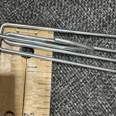 4 Prong Pinch Pleat Drapes Curtain Hooks 3" Short Neck ALL STEEL STRONG, 40 pcs - Thumbnail 7