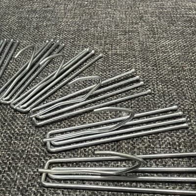 4 Prong Pinch Pleat Drapes Curtain Hooks 3" Short Neck ALL STEEL STRONG, 40 pcs - Thumbnail 5