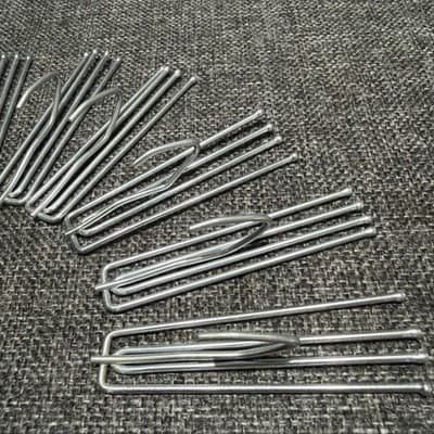 4 Prong Pinch Pleat Drapes Curtain Hooks 3" Short Neck ALL STEEL STRONG, 40 pcs - Thumbnail 3
