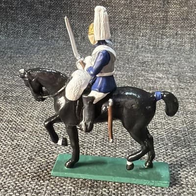 Lot Of Lead Soldiers And Other Mixed Or Unknown Brands Plus Cannon And Horse - Thumbnail 9