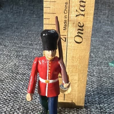 Lot Of Lead Soldiers And Other Mixed Or Unknown Brands Plus Cannon And Horse - Thumbnail 8