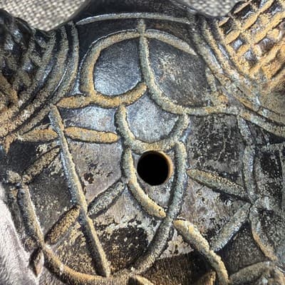 Vintage Metal Sea Turtle Heavy Cast Iron Desk Paperweight Figurine Detailed - Thumbnail 10
