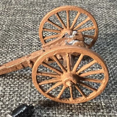 Lot Of Lead Soldiers And Other Mixed Or Unknown Brands Plus Cannon And Horse - Thumbnail 23
