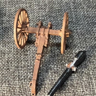 Lot Of Lead Soldiers And Other Mixed Or Unknown Brands Plus Cannon And Horse - Thumbnail 24