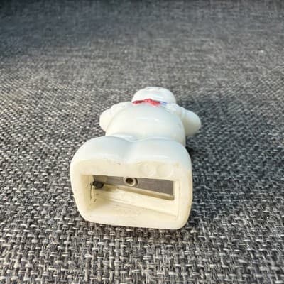 VTG Ghostbusters Stay Puft Marshmallow Man Pencil Sharpener Columbia Pict 1987 - Thumbnail 2