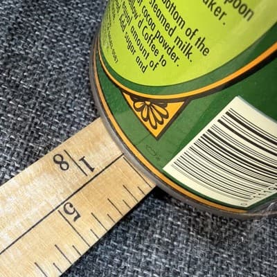 Vintage S&W Mellow’d Coffee Tin 13 oz Green Orange Advertising Can W Lid 1996 - Thumbnail 11
