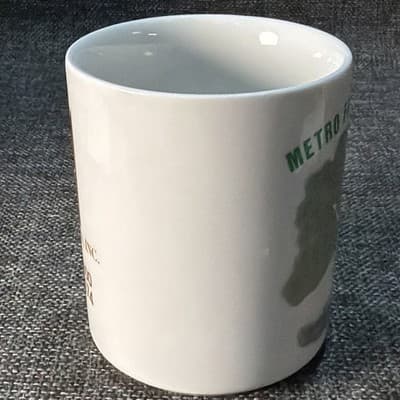 Vtg Metro Factors Inc Color Changing Magic Mug Money Tree Heat Reveal Promo Cup - Thumbnail 7