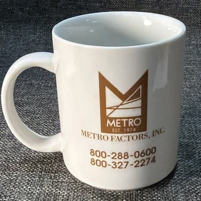 Vtg Metro Factors Inc Color Changing Magic Mug Money Tree Heat Reveal Promo Cup - Thumbnail 6