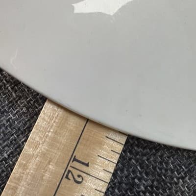 Vintage Harker Harkerware Star Lite Sky Blue 11” Plater Plate Utensil Marks - Thumbnail 12