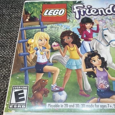 LEGO Friends (Nintendo DS, 2014) Complete With Manual EUC Heartlake City - Thumbnail 3