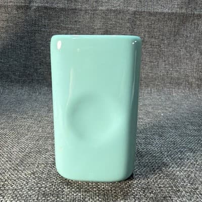Vintage Andre Richard Aqua Ceramic Bathroom Tumbler Cup / Toothbrush Holder MCM - Thumbnail 2