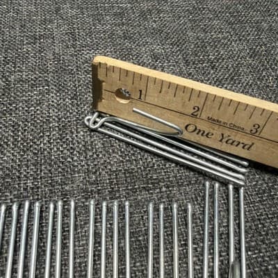 4 Prong Pinch Pleat Drapes Curtain Hooks 3" Short Neck ALL STEEL STRONG, 25 pcs - Thumbnail 7
