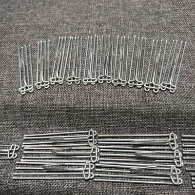 4 Prong Pinch Pleat Drapes Curtain Hooks 3" Short Neck ALL STEEL STRONG, 25 pcs - Thumbnail 2