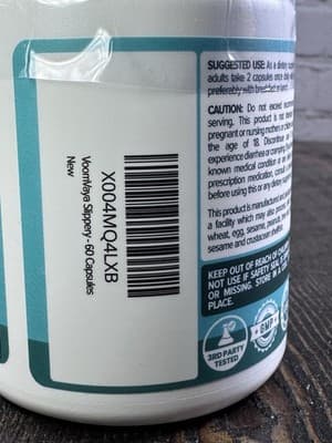 VOOMVAYA Slippery – Vaginal Moisturizing Formula - Hydration - 60 Capsules - Thumbnail 4