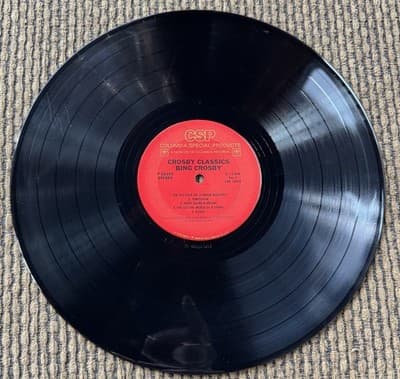 Lot of 2 Bing Crosby LP Vinyl Records, High Tor, Crosby Classics In Shrink - Thumbnail 12