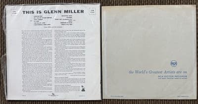 Lot Of 4 Glenn Miller & His Orchestra LP Vinyl Records - 3 In Shrink! - Thumbnail 3