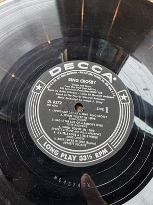 Lot of 2 Bing Crosby LP Vinyl Records, High Tor, Crosby Classics In Shrink - Thumbnail 7