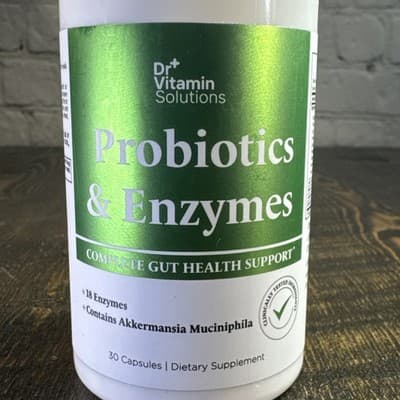 Dr Vitamin Solutions Enzymes Pre & Probiotics Gut Digestive Health Support - Thumbnail 2