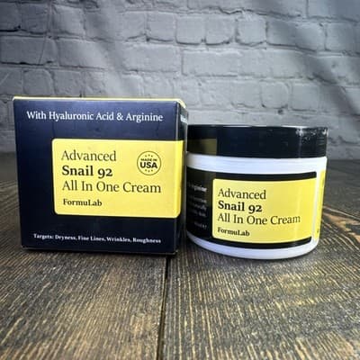 Formulab Advanced Snail 92 All In One Cream For Face (2 Fl Oz)