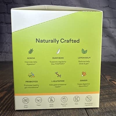 Feel Goods Gut Guardian Prebiotic & Probiotic Powder Sugar Free Organic Fiber - Thumbnail 2