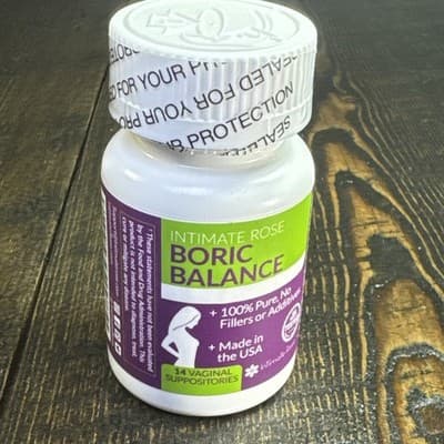 Boric Acid Suppositories - 14 Count (600mg) - By Intimate Rose - Thumbnail 6