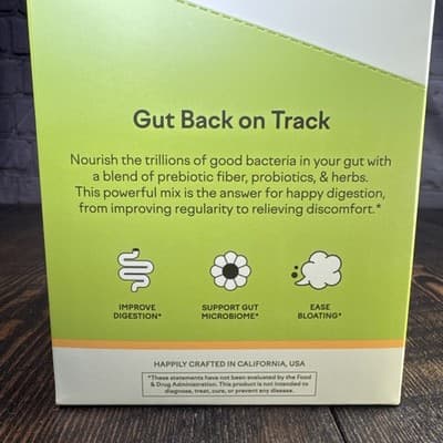 Feel Goods Gut Guardian Prebiotic & Probiotic Powder Sugar Free Organic Fiber - Thumbnail 4