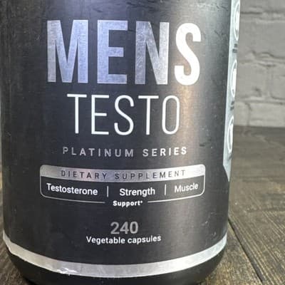 B Life Natural Testosterone Booster for Men Endurance Strength Libido 240 Caps - Thumbnail 2