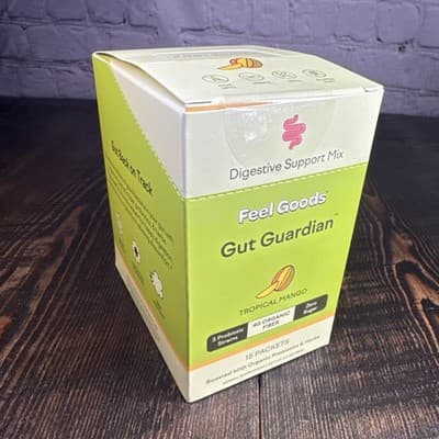 Feel Goods Gut Guardian Prebiotic & Probiotic Powder Sugar Free Organic Fiber - Thumbnail 7