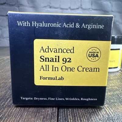 Formulab Advanced Snail 92 All In One Cream For Face (2 Fl Oz) - Thumbnail 7
