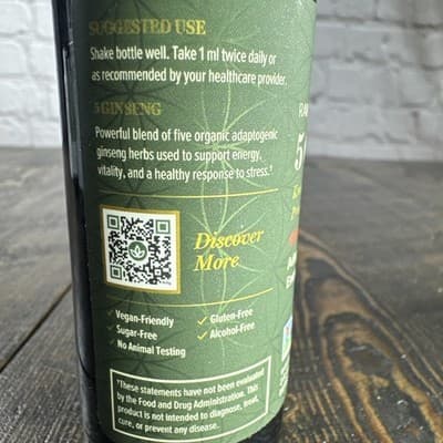 Global Healing 5 Ginseng 2 FL OZ Energy & Vitality - Thumbnail 4