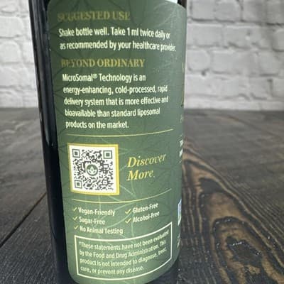 Global Healing Microsomal Zinc Mineral Immune Support 2 fl oz - Thumbnail 4
