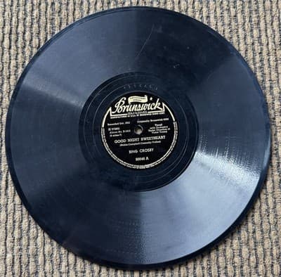 Lot Of 4 Different Bing Crosby 78 RPM Decca records Shellac - See Description - Thumbnail 16