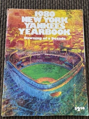 Lot Of 3 New York Yankees Yearbooks - 1977, 1980, 1987 - Thumbnail 7