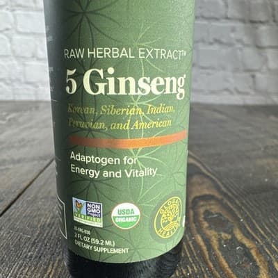Global Healing 5 Ginseng 2 FL OZ Energy & Vitality - Thumbnail 2