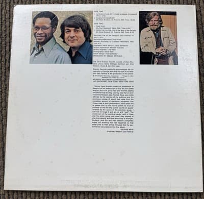 Lot Of 2 Dave Brubeck Vinyl LP Records- Cal Tjader- The Last Set At Newport - Thumbnail 10
