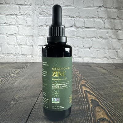 Global Healing Microsomal Zinc Mineral Immune Support 2 fl oz